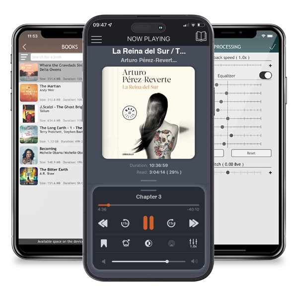 Descargar audiolibro gratis La Reina del Sur / The Queen of the South by Arturo Pérez-Reverte y escuchar en cualquier lugar en sus dispositivos iOS en la aplicación ListenBook.