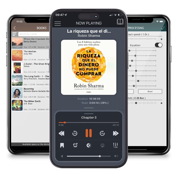 Descargar audiolibro gratis La riqueza que el dinero no puede comprar / The Wealth Money Can't Buy by Robin Sharma y escuchar en cualquier lugar en sus dispositivos iOS en la aplicación ListenBook.