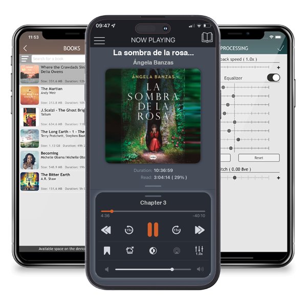 Descargar audiolibro gratis La sombra de la rosa / The Shadow of the Rose by Ángela Banzas y escuchar en cualquier lugar en sus dispositivos iOS en la aplicación ListenBook.