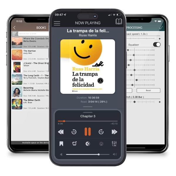 Descargar audiolibro gratis La trampa de la felicidad: Liberate de la ansiedad. Empieza a vivir by Russ Harris y escuchar en cualquier lugar en sus dispositivos iOS en la aplicación ListenBook.