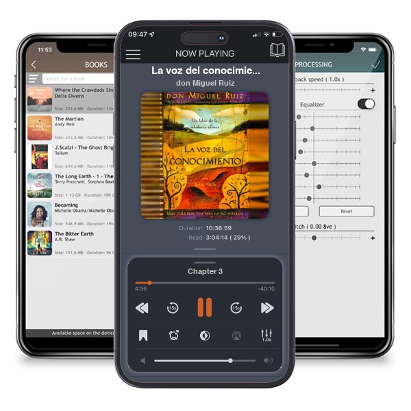 Descargar audiolibro gratis La voz del conocimiento: Una guía práctica para la paz interior (The Voice of Knowledge) by don Miguel Ruiz y escuchar en cualquier lugar en sus dispositivos iOS en la aplicación ListenBook.