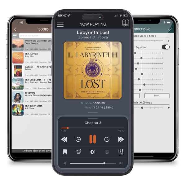 Download fo free audiobook Labyrinth Lost by Zoraida Córdova and listen anywhere on your iOS devices in the ListenBook app.