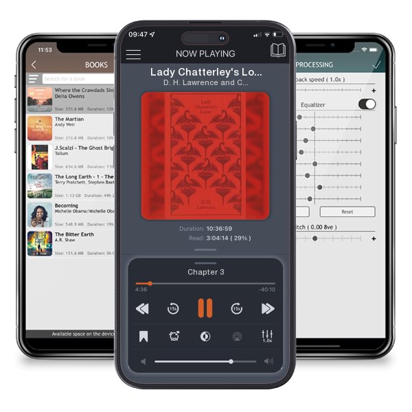 Download fo free audiobook Lady Chatterley's Lover by D. H. Lawrence and Coralie Bickford-Smith and listen anywhere on your iOS devices in the ListenBook app.