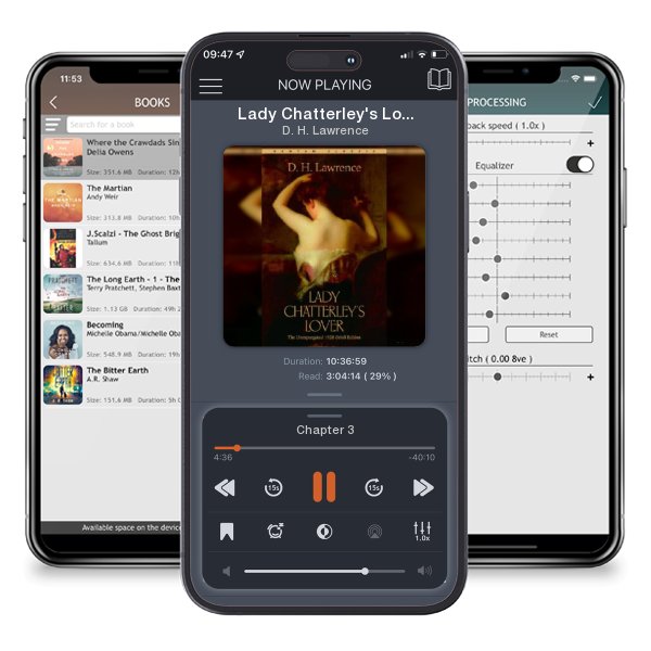 Download fo free audiobook Lady Chatterley's Lover by D. H. Lawrence and listen anywhere on your iOS devices in the ListenBook app.