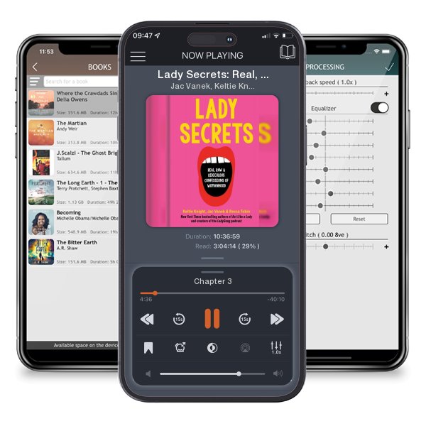 Download fo free audiobook Lady Secrets: Real, Raw, and Ridiculous Confessions of Womanhood by Jac Vanek, Keltie Knight, et al. and listen anywhere on your iOS devices in the ListenBook app.