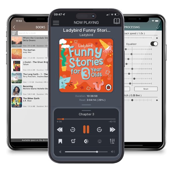Download fo free audiobook Ladybird Funny Stories for 3 Year Olds by Ladybird and listen anywhere on your iOS devices in the ListenBook app.