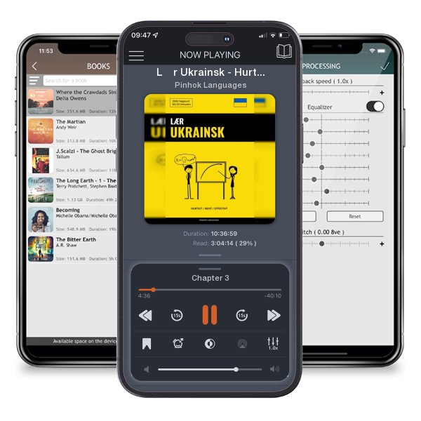 Download fo free audiobook Lær Ukrainsk - Hurtigt / Nemt / Effektivt: 2000 Nøgleord by Pinhok Languages and listen anywhere on your iOS devices in the ListenBook app.