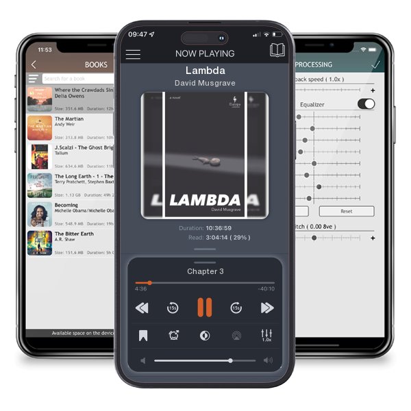Download fo free audiobook Lambda by David Musgrave and listen anywhere on your iOS devices in the ListenBook app.