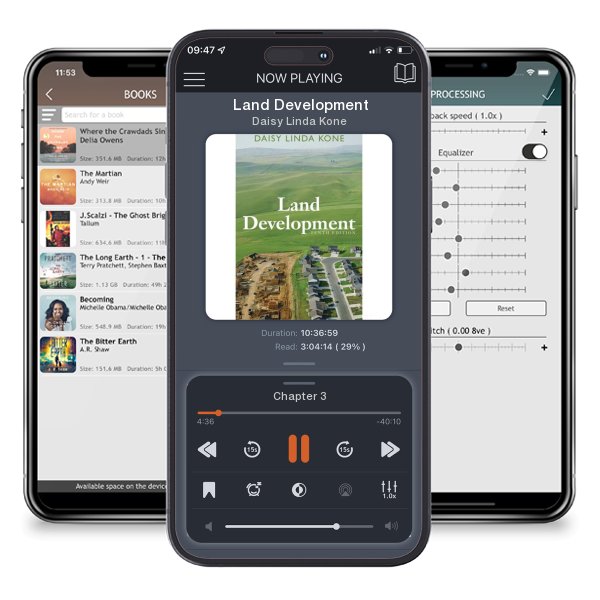 Download fo free audiobook Land Development by Daisy Linda Kone and listen anywhere on your iOS devices in the ListenBook app.