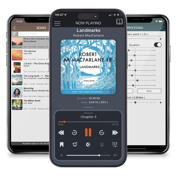 Download fo free audiobook Landmarks by Robert MacFarlane and listen anywhere on your iOS devices in the ListenBook app.