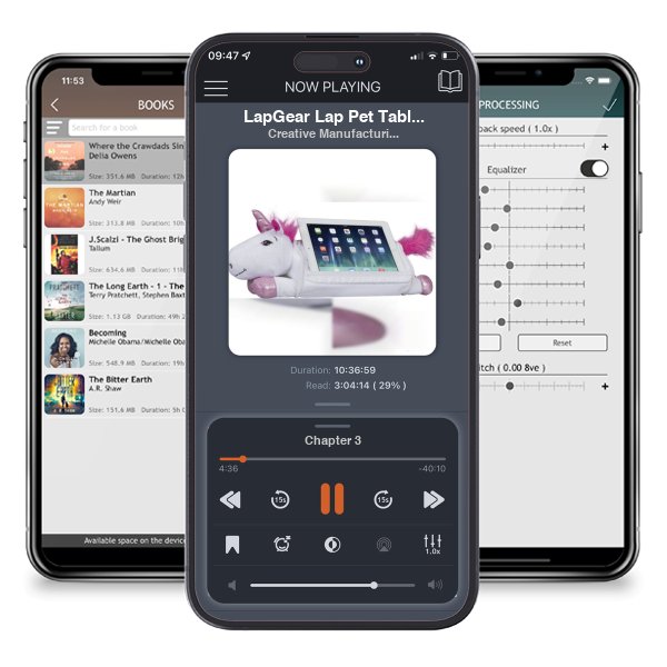 Download fo free audiobook LapGear Lap Pet Tablet Pillow Unicorn by Creative Manufacturing and listen anywhere on your iOS devices in the ListenBook app.
