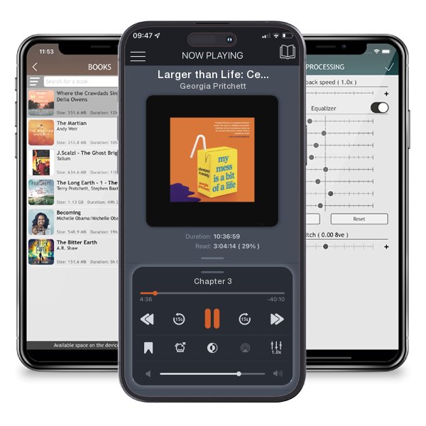 Download fo free audiobook Larger than Life: Celebrating the Human Spirit by Georgia Pritchett and listen anywhere on your iOS devices in the ListenBook app.