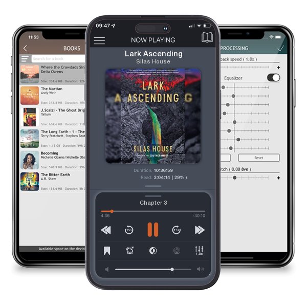 Download fo free audiobook Lark Ascending by Silas House and listen anywhere on your iOS devices in the ListenBook app.