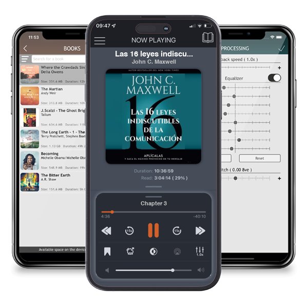 Descargar audiolibro gratis Las 16 leyes indiscutibles de la comunicación: Aplícalas y saca el máximo provecho de tu mensaje / The 16 Undeniable Laws of Communication by John C. Maxwell y escuchar en cualquier lugar en sus dispositivos iOS en la aplicación ListenBook.