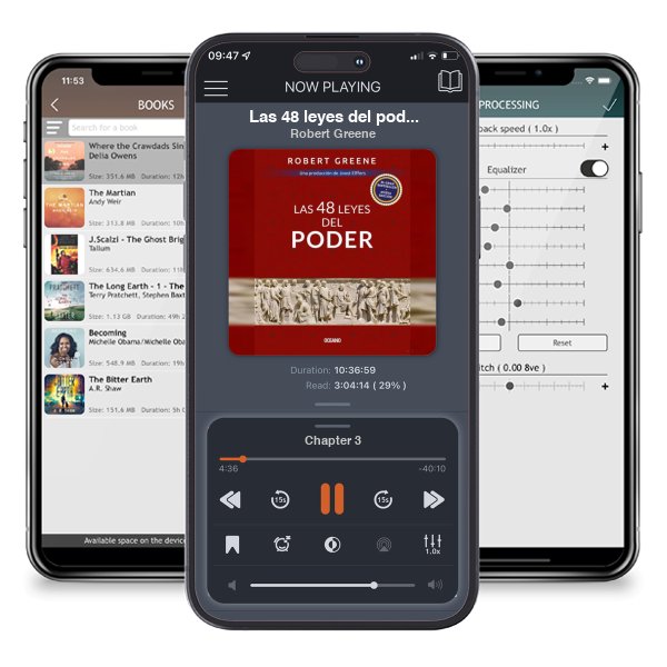 Descargar audiolibro gratis Las 48 leyes del poder (The 48 Laws of Power) by Robert Greene y escuchar en cualquier lugar en sus dispositivos iOS en la aplicación ListenBook.