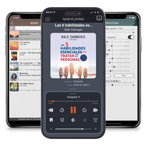 Descargar audiolibro gratis Las 5 habilidades esenciales para tratar con las personas / The 5 Essential People Skills by Dale Carnegie y escuchar en cualquier lugar en sus dispositivos iOS en la aplicación ListenBook.