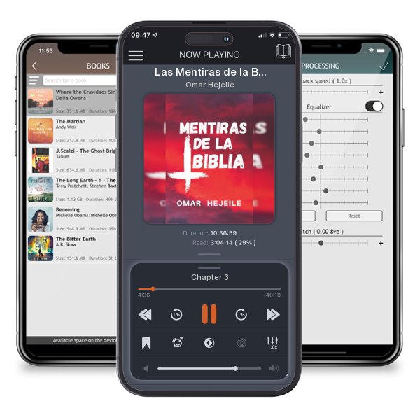 Download fo free audiobook Las Mentiras de la Biblia: Un Abismo entre la Fe y la Razón by Omar Hejeile and listen anywhere on your iOS devices in the ListenBook app.