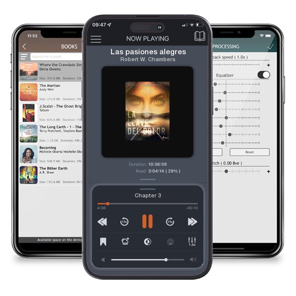 Download fo free audiobook Las pasiones alegres by Robert W. Chambers and listen anywhere on your iOS devices in the ListenBook app.