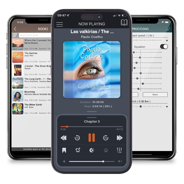 Descargar audiolibro gratis Las valkirias / The Valkyries by Paulo Coelho y escuchar en cualquier lugar en sus dispositivos iOS en la aplicación ListenBook.