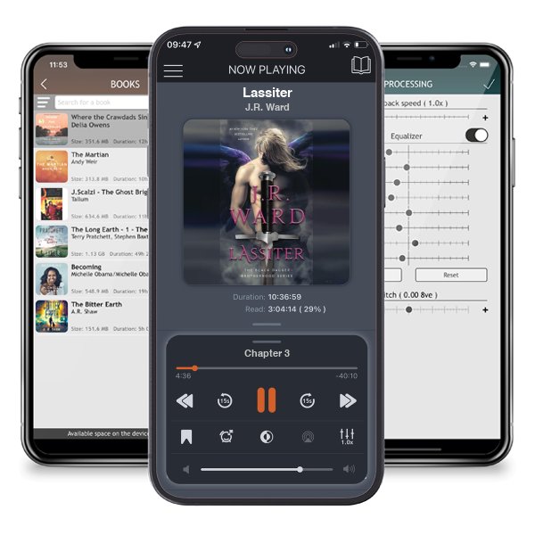 Download fo free audiobook Lassiter by J.R. Ward and listen anywhere on your iOS devices in the ListenBook app.