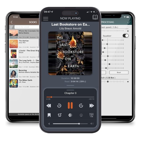 Download fo free audiobook Last Bookstore on Earth by Lily Braun Arnold and listen anywhere on your iOS devices in the ListenBook app.