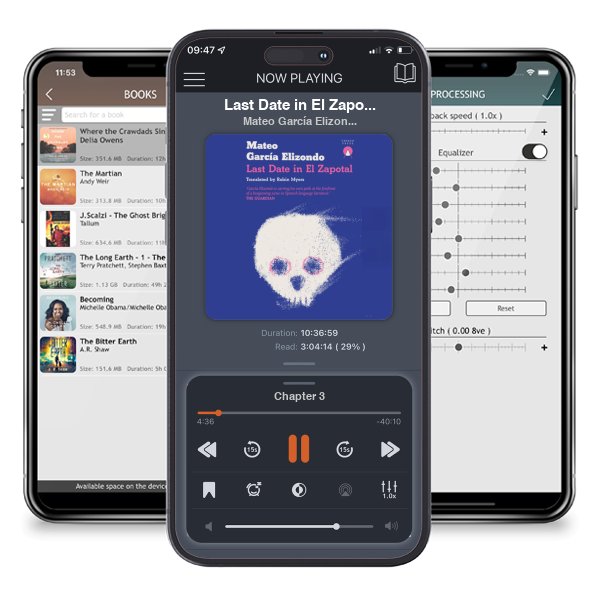 Download fo free audiobook Last Date in El Zapotal by Mateo García Elizondo and listen anywhere on your iOS devices in the ListenBook app.