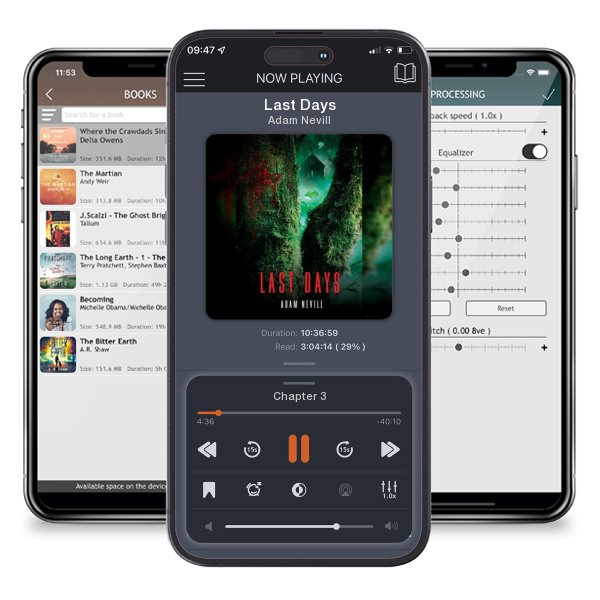 Download fo free audiobook Last Days by Adam Nevill and listen anywhere on your iOS devices in the ListenBook app.