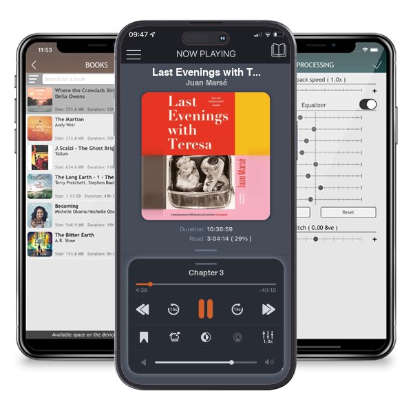 Download fo free audiobook Last Evenings with Teresa by Juan Marsé and listen anywhere on your iOS devices in the ListenBook app.