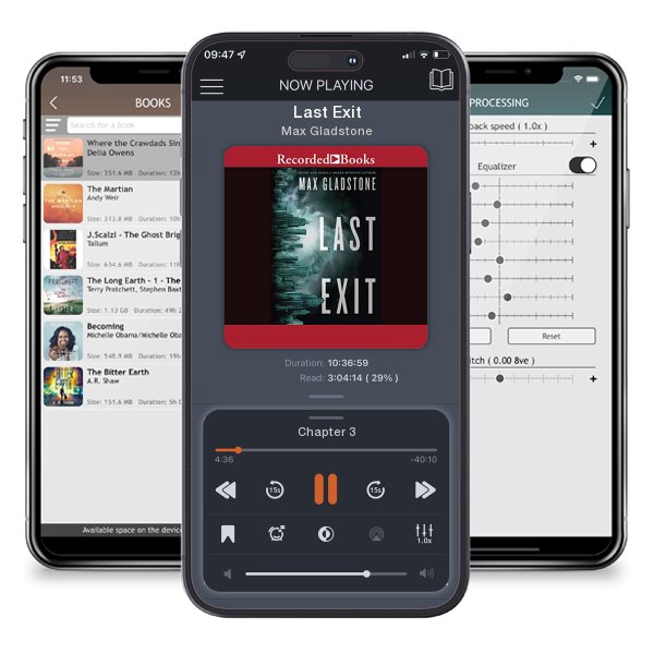 Download fo free audiobook Last Exit by Max Gladstone and listen anywhere on your iOS devices in the ListenBook app.