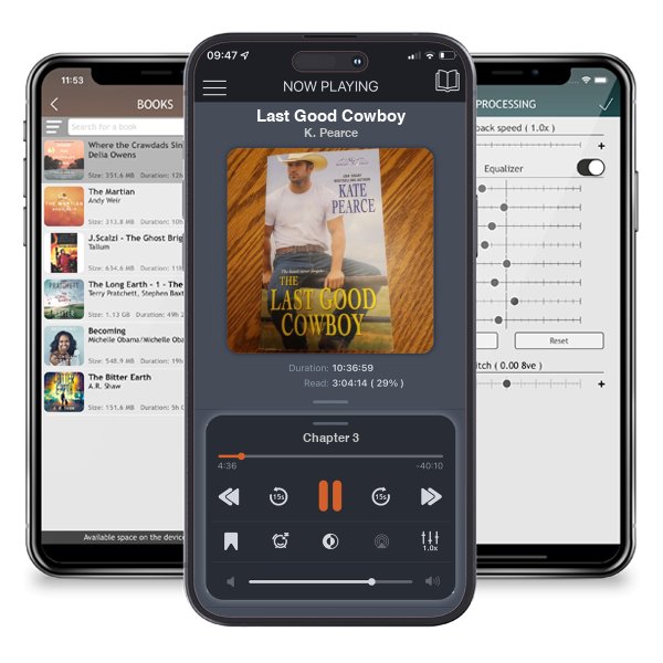 Download fo free audiobook Last Good Cowboy by K. Pearce and listen anywhere on your iOS devices in the ListenBook app.