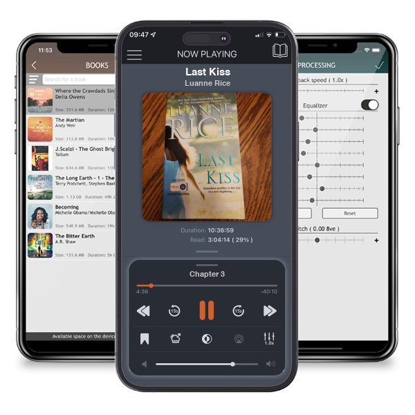 Download fo free audiobook Last Kiss by Luanne Rice and listen anywhere on your iOS devices in the ListenBook app.