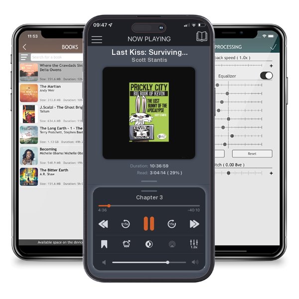 Download fo free audiobook Last Kiss: Surviving the Big Three—Holidays, Family, and Zombies by Scott Stantis and listen anywhere on your iOS devices in the ListenBook app.