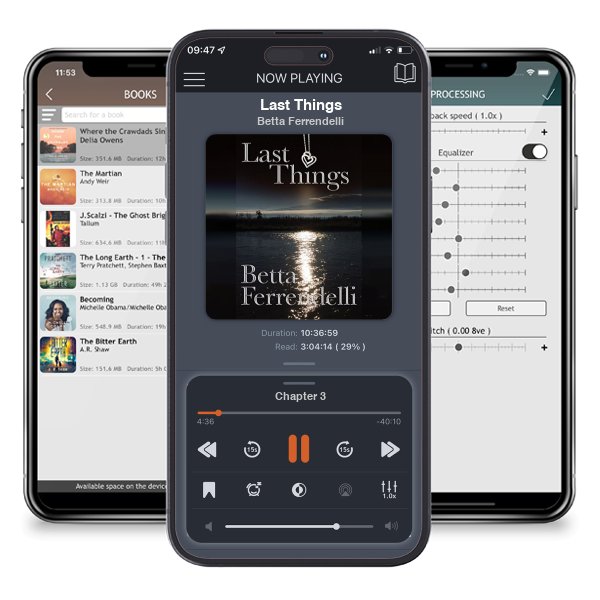 Download fo free audiobook Last Things by Betta Ferrendelli and listen anywhere on your iOS devices in the ListenBook app.
