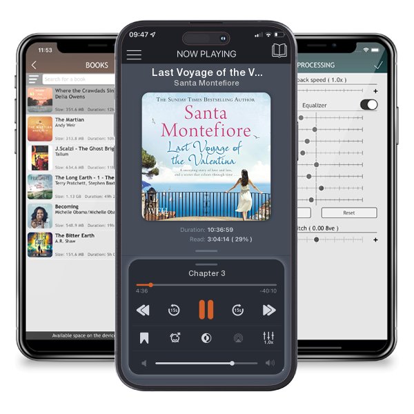 Download fo free audiobook Last Voyage of the Valentina by Santa Montefiore and listen anywhere on your iOS devices in the ListenBook app.