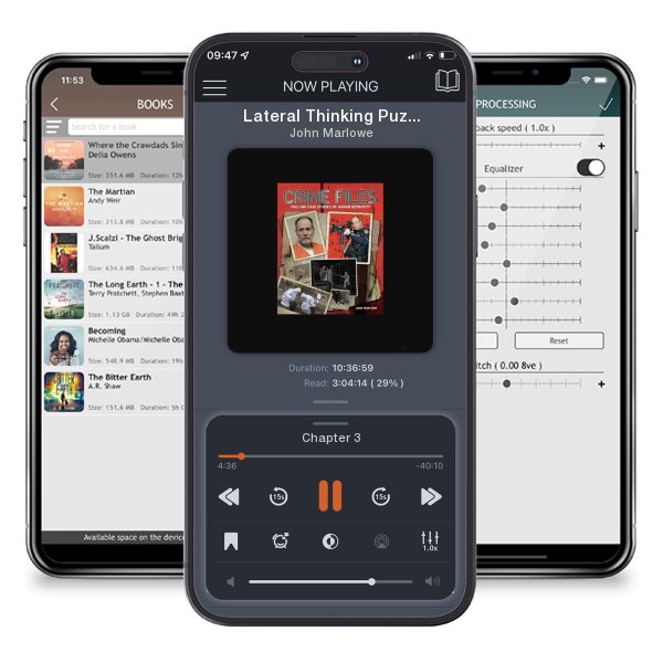 Download fo free audiobook Lateral Thinking Puzzles by John Marlowe and listen anywhere on your iOS devices in the ListenBook app.