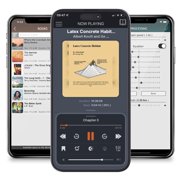 Download fo free audiobook Latex Concrete Habitat by Albert Knott and Ge Knott -. Nez and listen anywhere on your iOS devices in the ListenBook app.