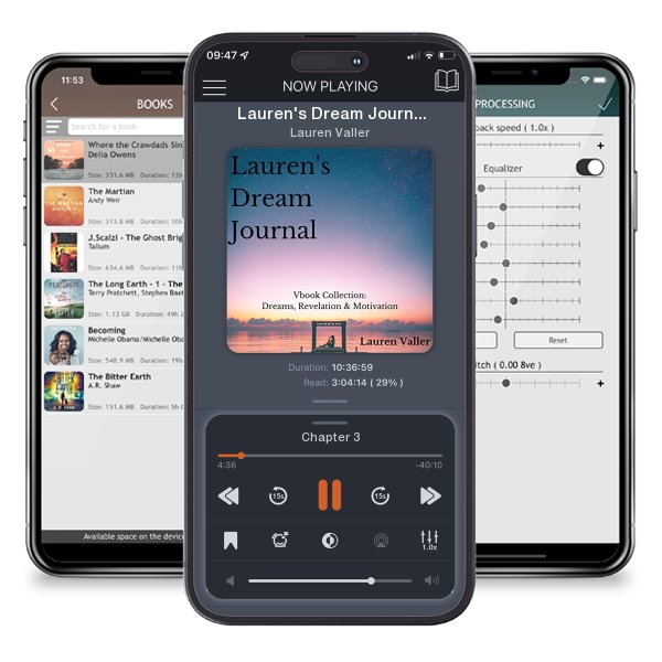 Download fo free audiobook Lauren's Dream Journal by Lauren Valler and listen anywhere on your iOS devices in the ListenBook app.