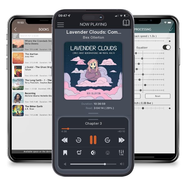 Download fo free audiobook Lavender Clouds: Comics about Neurodivergence and Mental Health by Bex Ollerton and listen anywhere on your iOS devices in the ListenBook app.