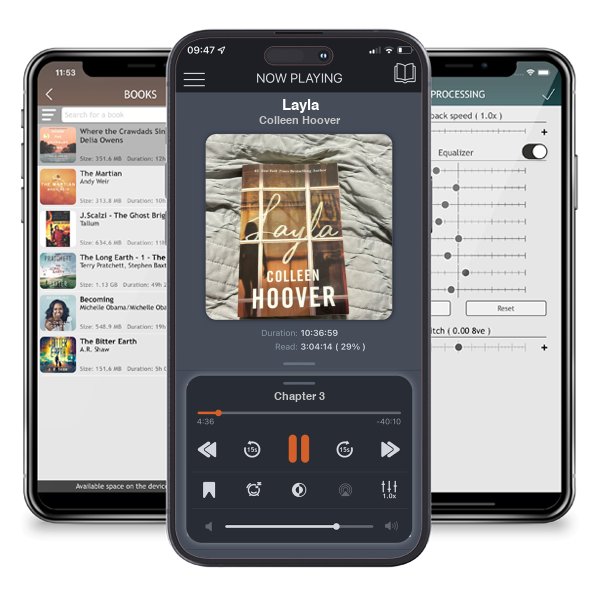 Download fo free audiobook Layla by Colleen Hoover and listen anywhere on your iOS devices in the ListenBook app.