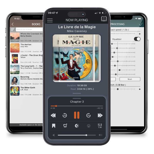 Download fo free audiobook Le Livre de la Magie by Mike Caveney and listen anywhere on your iOS devices in the ListenBook app.