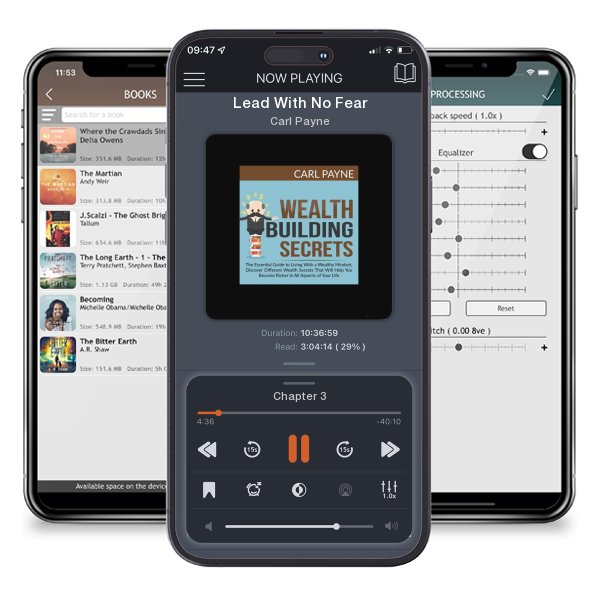Download fo free audiobook Lead With No Fear by Carl Payne and listen anywhere on your iOS devices in the ListenBook app.