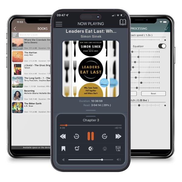 Download fo free audiobook Leaders Eat Last: Why Some Teams Pull Together and Others Don't by Simon Sinek and listen anywhere on your iOS devices in the ListenBook app.