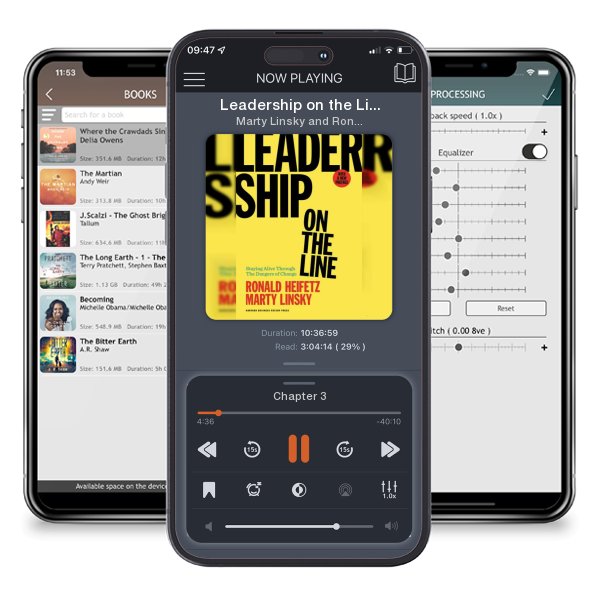 Download fo free audiobook Leadership on the Line: Staying Alive Through the Dangers of... by Marty Linsky and Ronald A Heifetz and listen anywhere on your iOS devices in the ListenBook app.