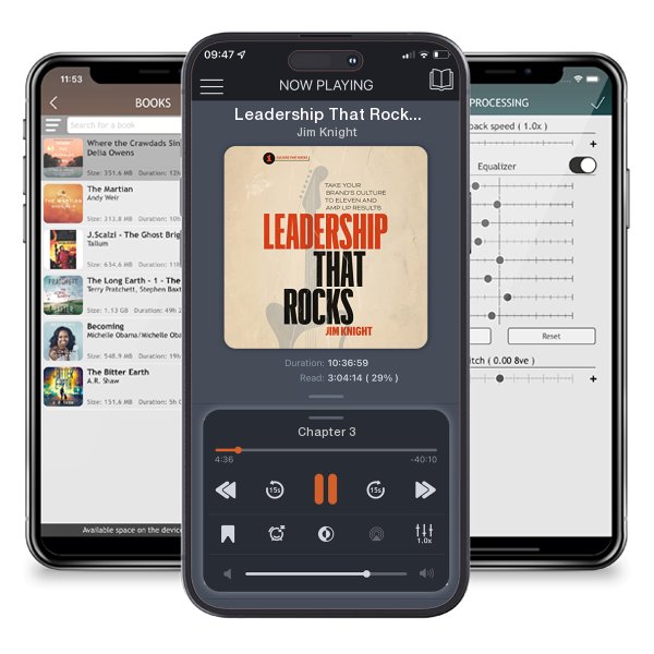 Download fo free audiobook Leadership That Rocks by Jim Knight and listen anywhere on your iOS devices in the ListenBook app.