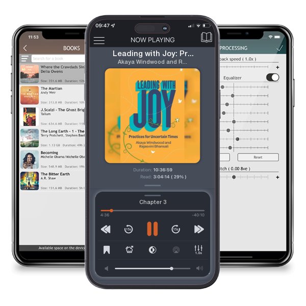 Download fo free audiobook Leading with Joy: Practices for Uncertain Times by Akaya Windwood and Rajasvini Bhansali and listen anywhere on your iOS devices in the ListenBook app.