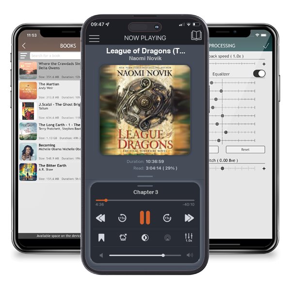 Download fo free audiobook League of Dragons (Temeraire, #9) by Naomi Novik and listen anywhere on your iOS devices in the ListenBook app.