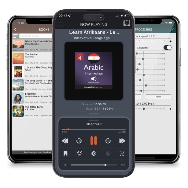 Download fo free audiobook Learn Afrikaans - Level 4: Intermediate Afrikaans, Volume 1: Lessons 1-25 by Innovative Language Learning and listen anywhere on your iOS devices in the ListenBook app.