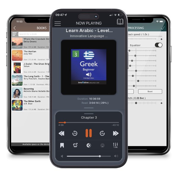 Download fo free audiobook Learn Arabic - Level 3: Beginner Arabic, Volume 1: Lessons 1-25 by Innovative Language Learning and listen anywhere on your iOS devices in the ListenBook app.