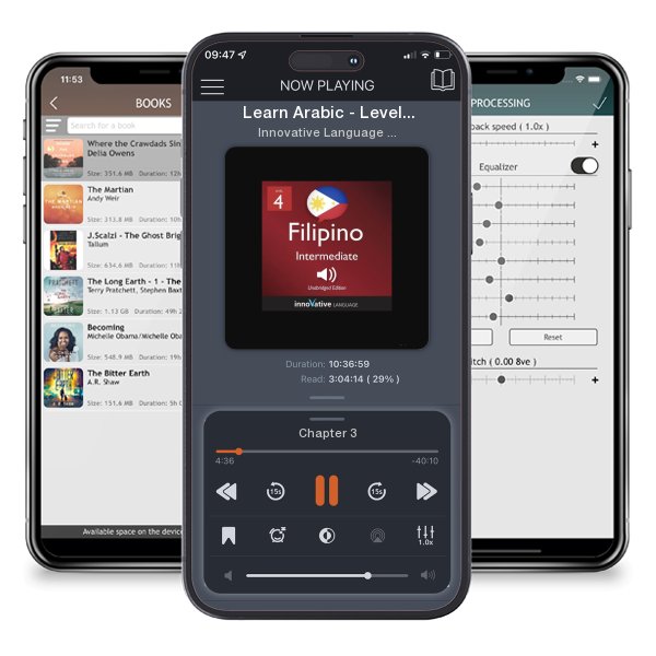 Download fo free audiobook Learn Arabic - Level 4: Intermediate Arabic, Volume 1: Lessons 1-25 by Innovative Language Learning and listen anywhere on your iOS devices in the ListenBook app.
