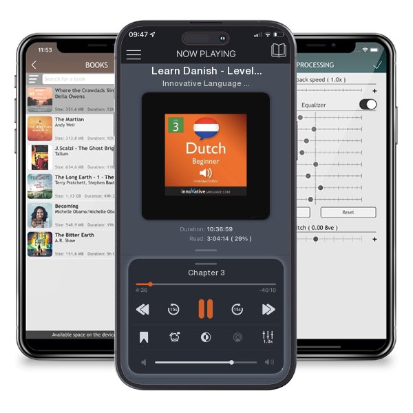 Download fo free audiobook Learn Danish - Level 3: Beginner Danish, Volume 1: Lessons 1-25 by Innovative Language Learning and listen anywhere on your iOS devices in the ListenBook app.